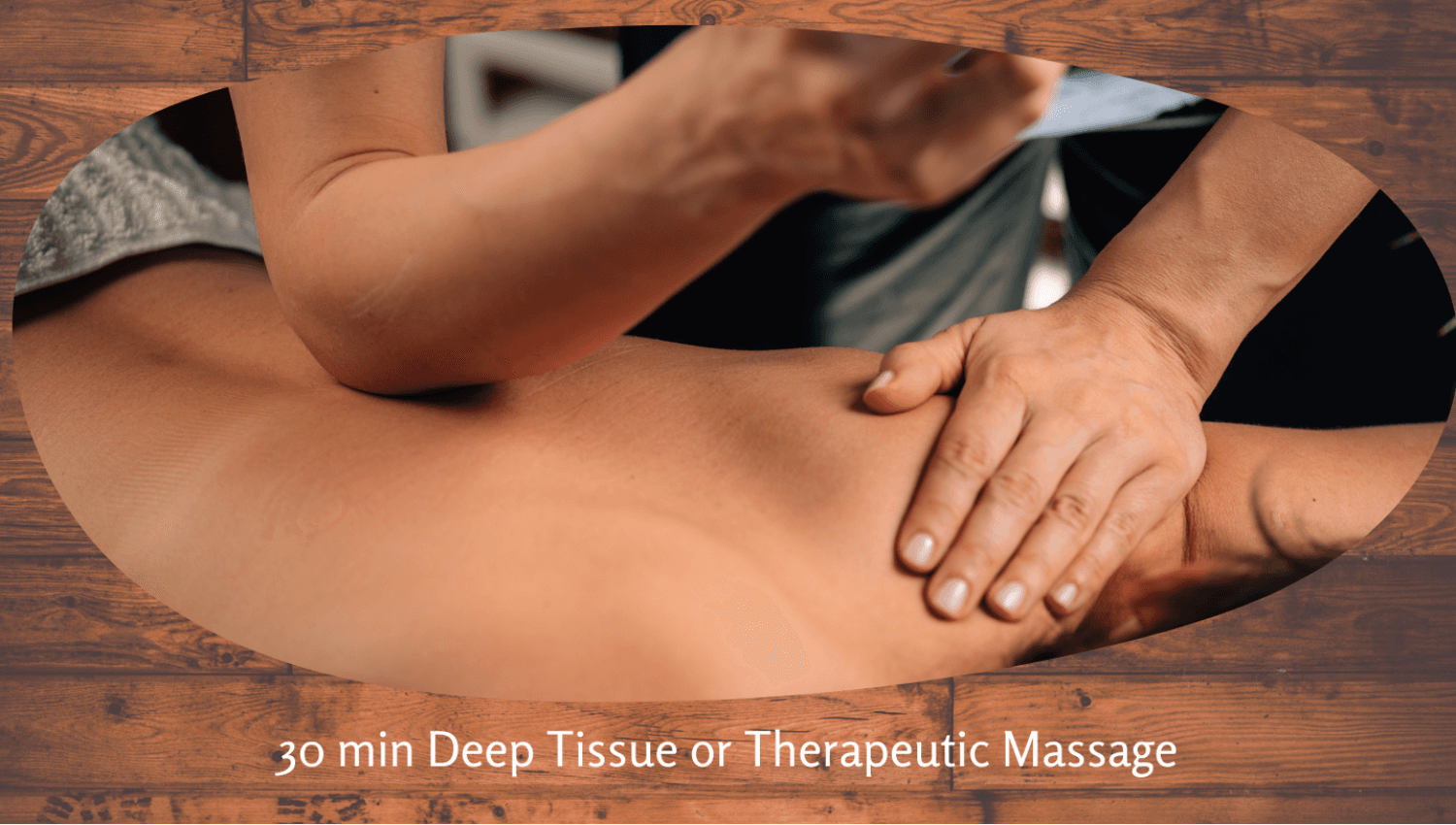 Image for Returning Clients: Therapeutic or Deep Tissue Massage 30min - 75min